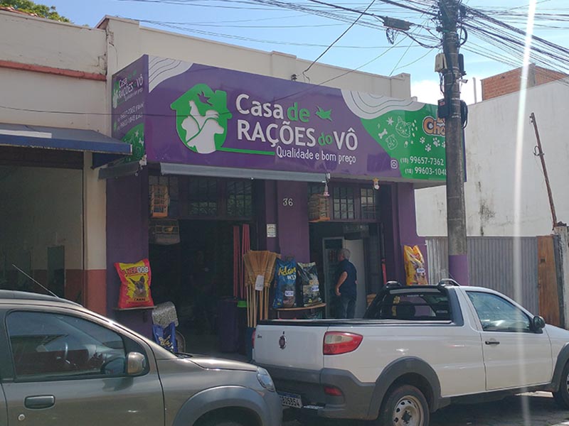 Casa de Rações do Vô tem o preço mais baixo de Paraguaçu Paulista e região