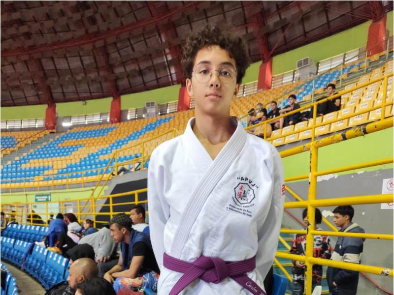 Atleta do Judô da APVJ conquista classificação para Final Estadual dos Jogos da Juventude