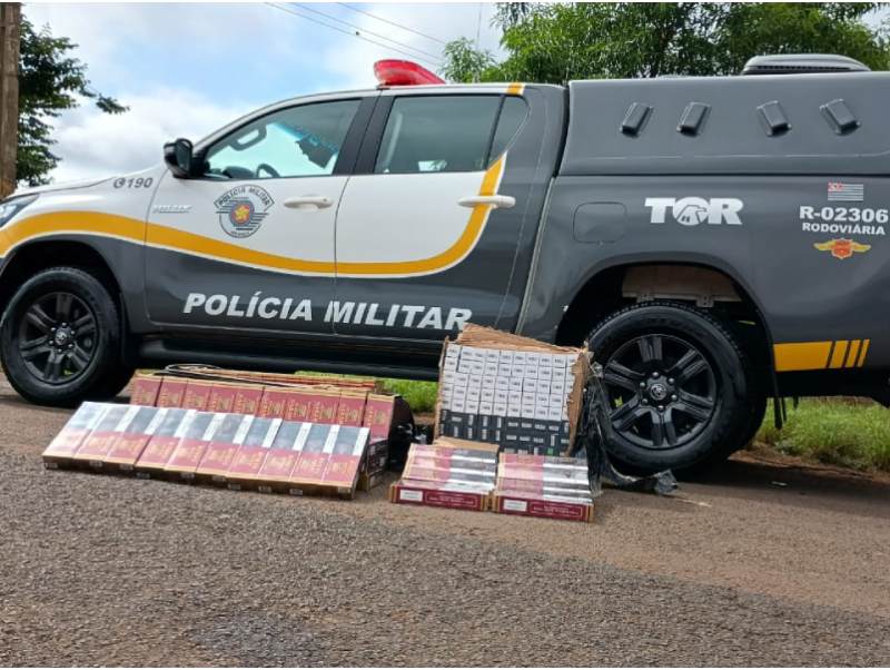 Tático Ostensivo Rodoviário prende criminoso por contrabando em ônibus de linha regular em Ourinhos