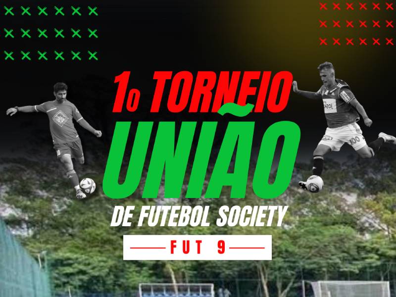 1º Torneio União de Futebol Society agita Paraguaçu neste domingo, dia 15