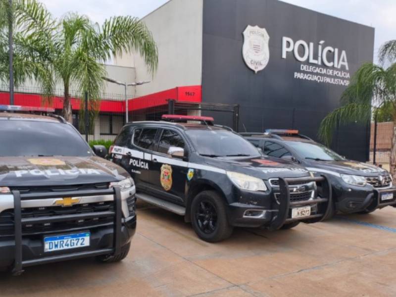 Operação mobiliza polícias e prende suspeito de roubos em Paraguaçu Paulista