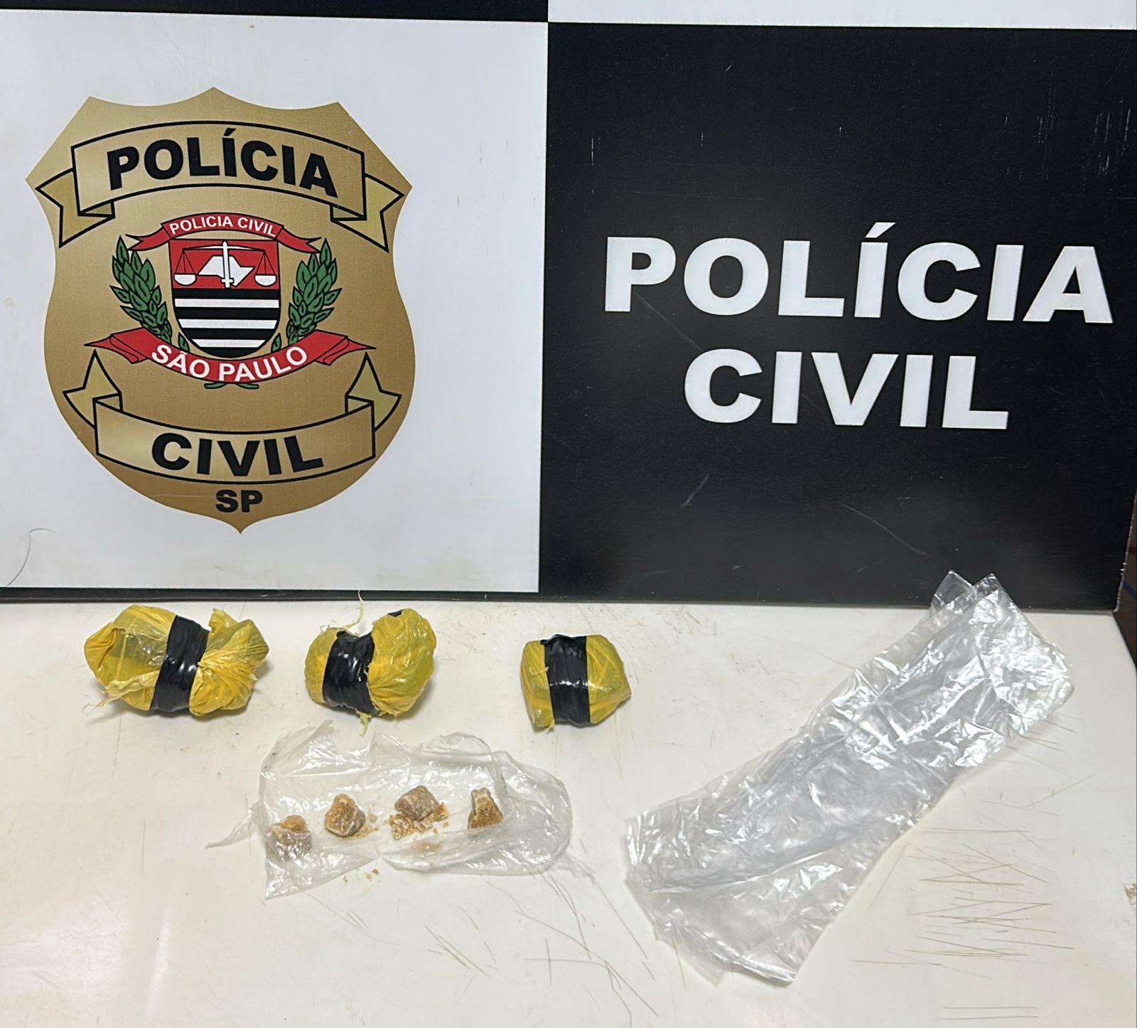 Policia Civil prende individuo por tráfico de drogas em Pirapozinho