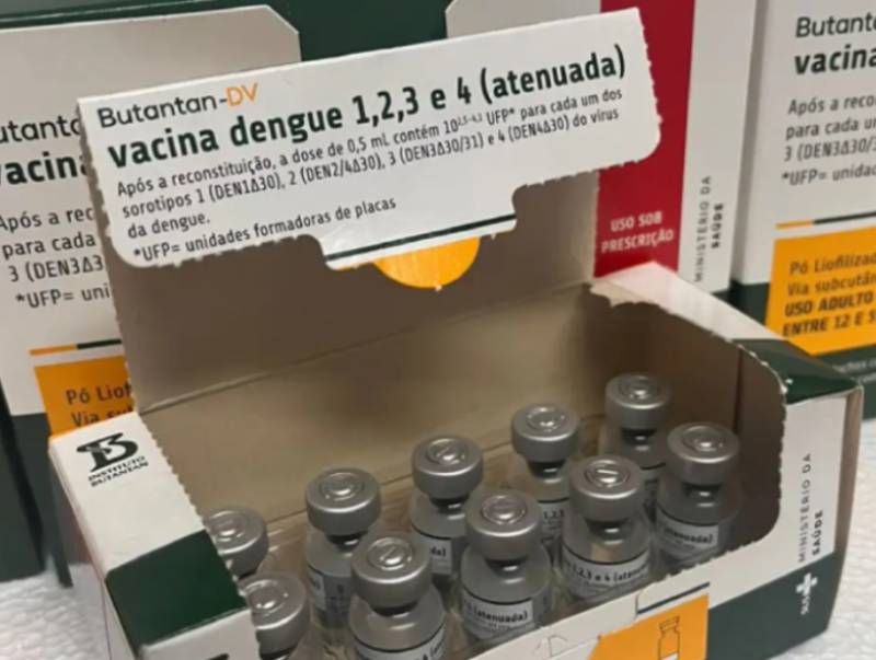 Ministério da Saúde suspende vacina contra a dengue do Butantan