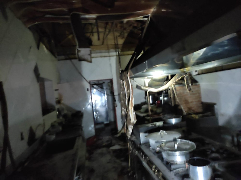 Quatro pessoas seguem internadas após explosão de botijão de gás em cozinha de restaurante