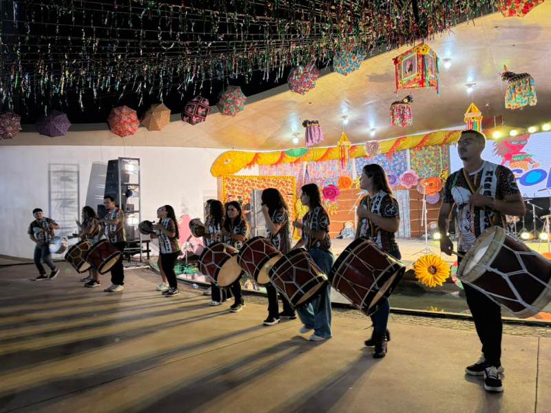 Maracaponto encerra programação do 5º FEFOLT, Festival de Folclore da Estância Turística de Tupã