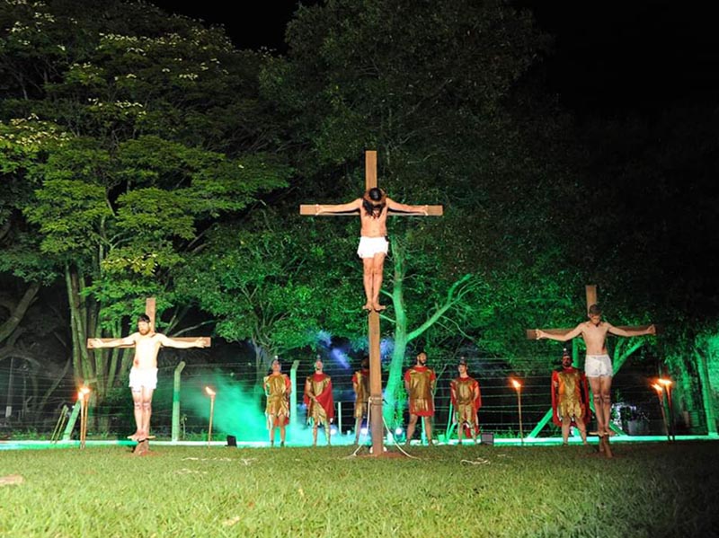 Encenação da Paixão de Cristo será realizada sexta-feira, dia 29, no Centro de Convergência