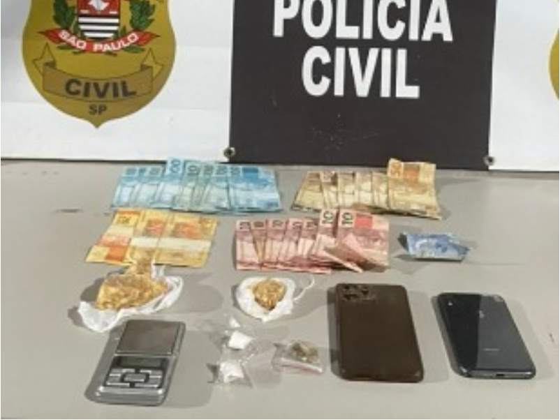 Operação Penumbra: Polícia Civil prende dupla por tráfico de drogas em Tarumã