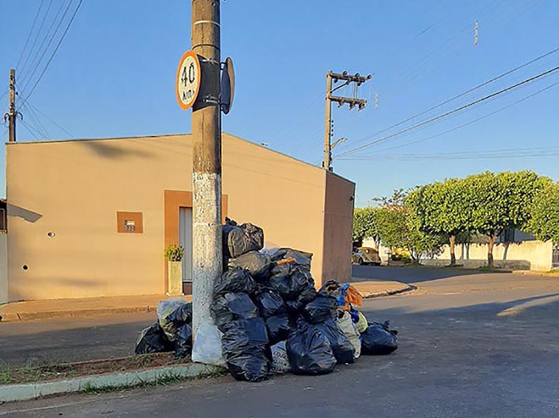 Coleta de lixo causa velhos problemas em Paraguaçu Paulista