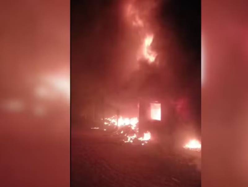 Incêndio de grandes proporções atinge fábrica de pneus em Palmital