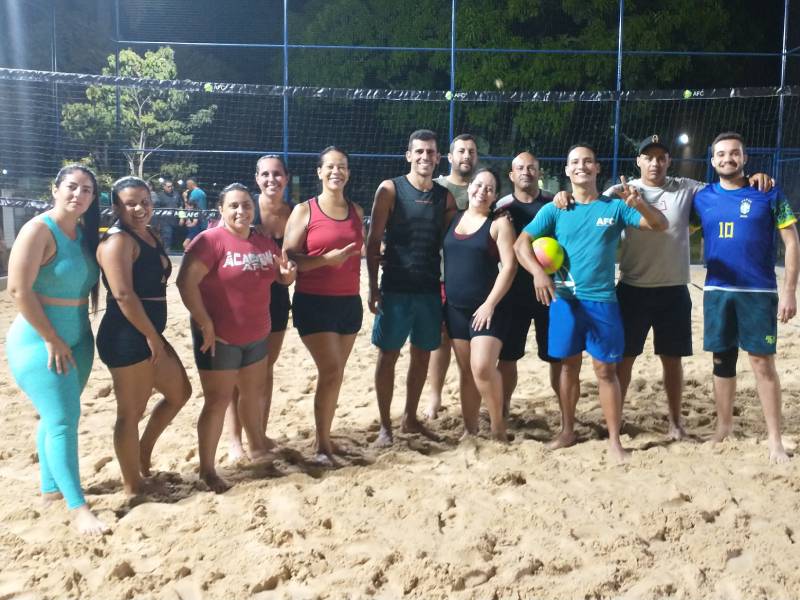 AFC inaugura Quadra de Areia para a prática beach tênis, futevôlei e vôlei