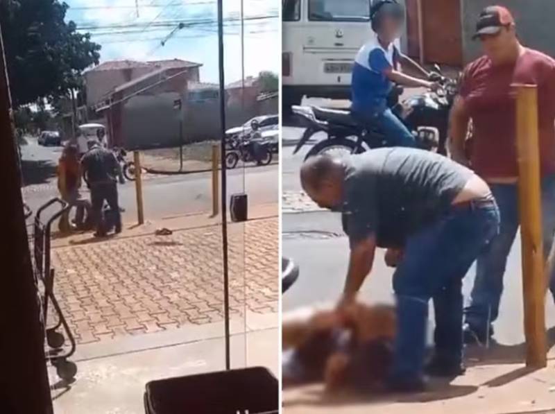 Pai e filho são presos após espancarem homem com pedaço de madeira em Palmital