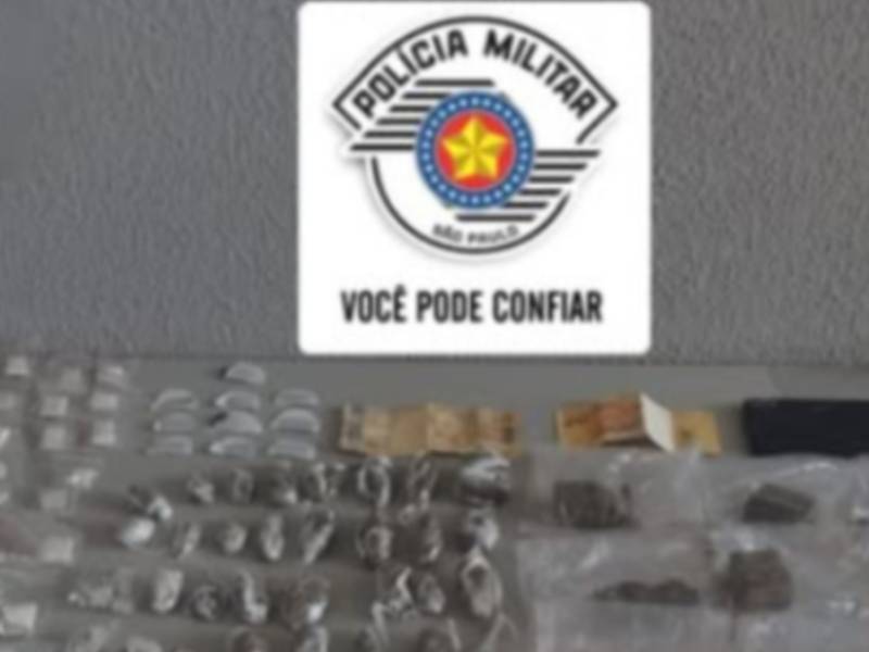 Homem de 25 anos é preso por tráfico de drogas em Assis