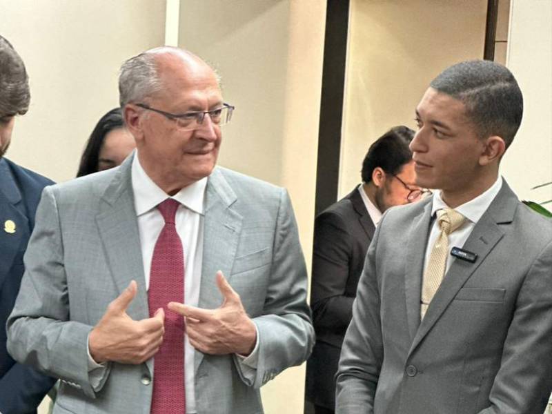 Vereador Daniel Faustino leva demandas de Paraguaçu e região ao vice-presidente Geraldo Alckmin