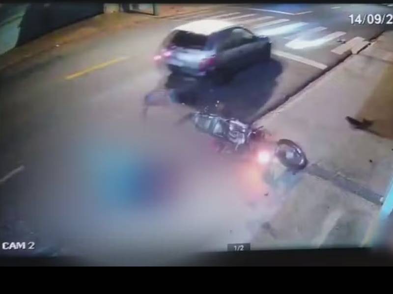 Motociclista é atingido por carro e motorista foge sem prestar socorro em Jaú