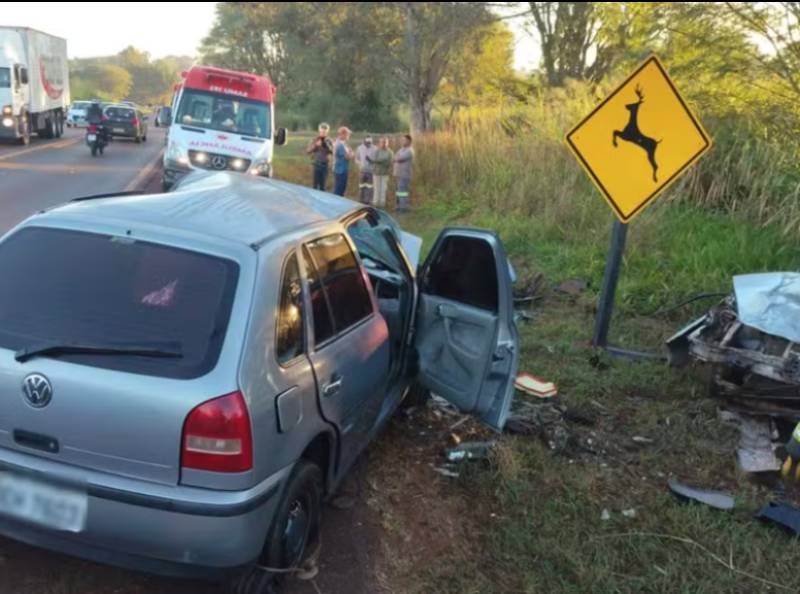 Morre motorista que se envolveu em acidente durante ultrapassagem em Santa Cruz do Rio Pardo  