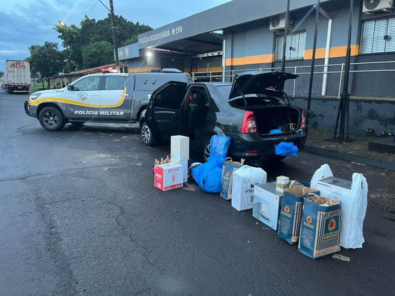 Casal é preso por contrabando em Ourinhos com cerca de 25 mil em mercadorias sem nota fiscal