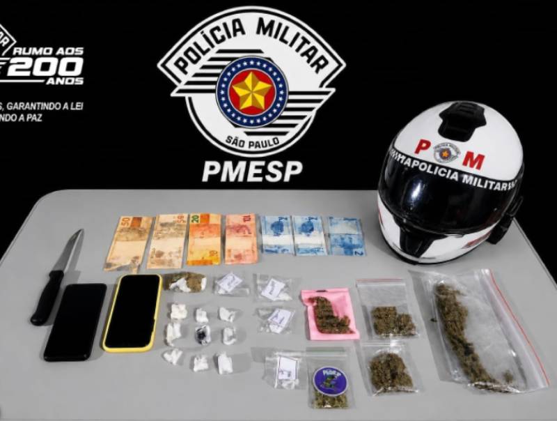 Dois homens são presos por tráfico de drogas em Assis
