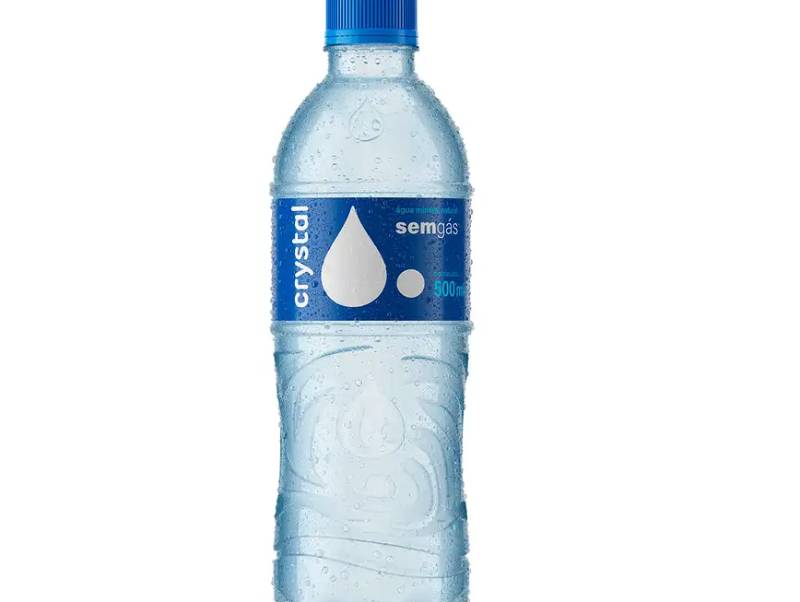 Anvisa determina recolhimento de lote da água mineral Crystal sem gás