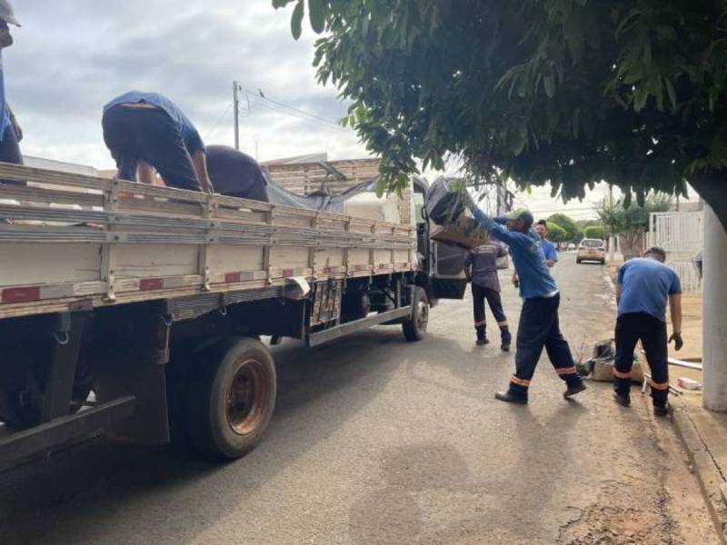 Mutirão de Limpeza contra a dengue é suspenso por conta da chuva