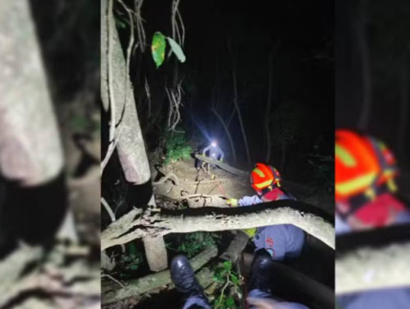 Adolescente é resgatado em cachoeira após ser deixado no local por amigos em Botucatu