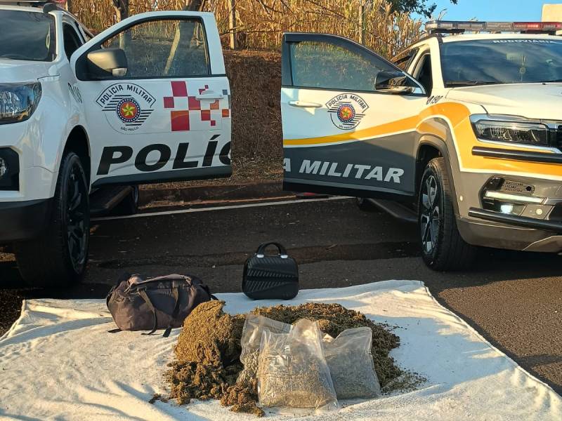 Paraguaio é preso com mais de 10 kg de skank em ônibus de linha em Santa Cruz do Rio Pardo