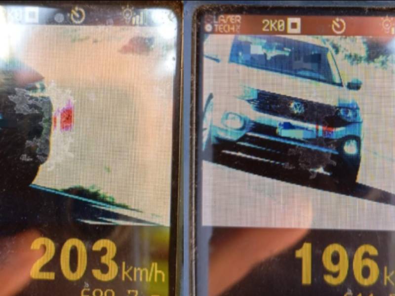 Polícia Rodoviária flagra veículos a 200 km/h em rodovia de Santa Cruz do Rio Pardo
