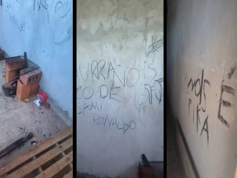 Obra de posto de saúde abandonada no Lina Leuzzi vira abrigo para usuários de drogas