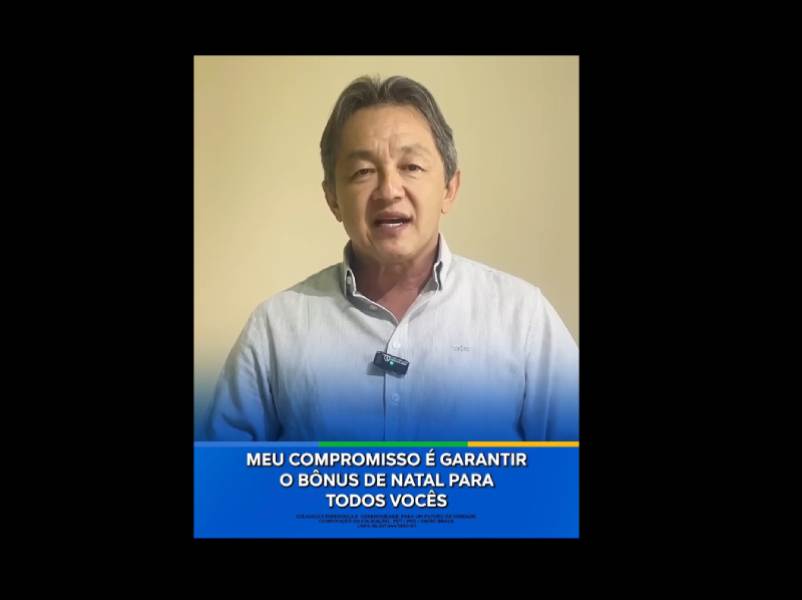 Após Câmara devolver R$1,4 milhão, servidores cobram bônus de Natal prometido por Antian