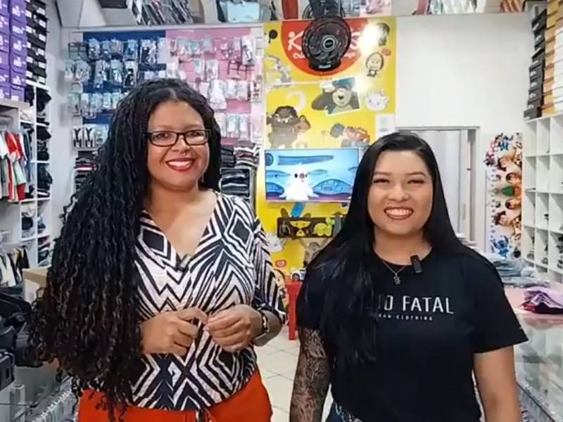 Variedade no setor infantil na Calcevest Mega Loja