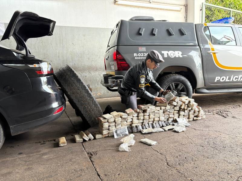 Polícia Rodoviária prende traficante em rodovia de Santa Cruz do Rio Pardo