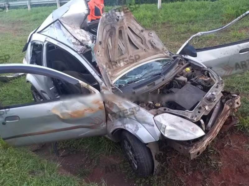 Dois policiais penais morrem e dois ficam feridos em acidente em rodovia de Avaí