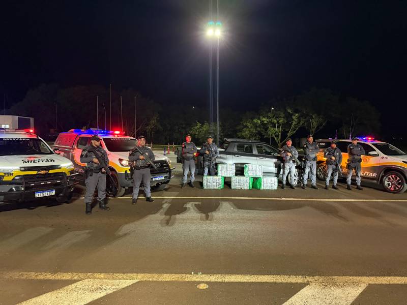 Policia Rodoviária apreende 265 kg de pasta base de cocaína em rodovia de Palmital