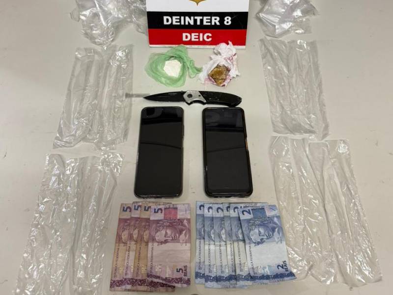 Polícia Civil prende homem em flagrante por tráfico de drogas em Presidente Prudente