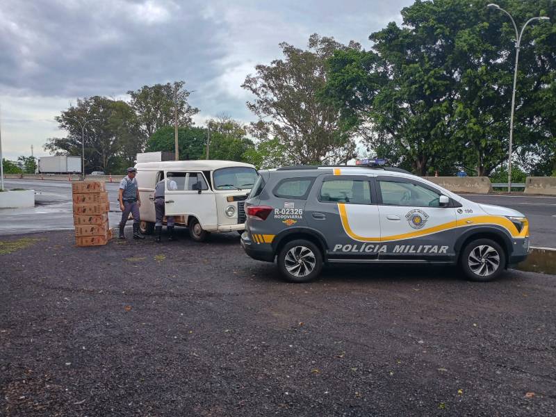 Polícia Rodoviária apreende mercadorias de contrabando em rodovia de Marília
