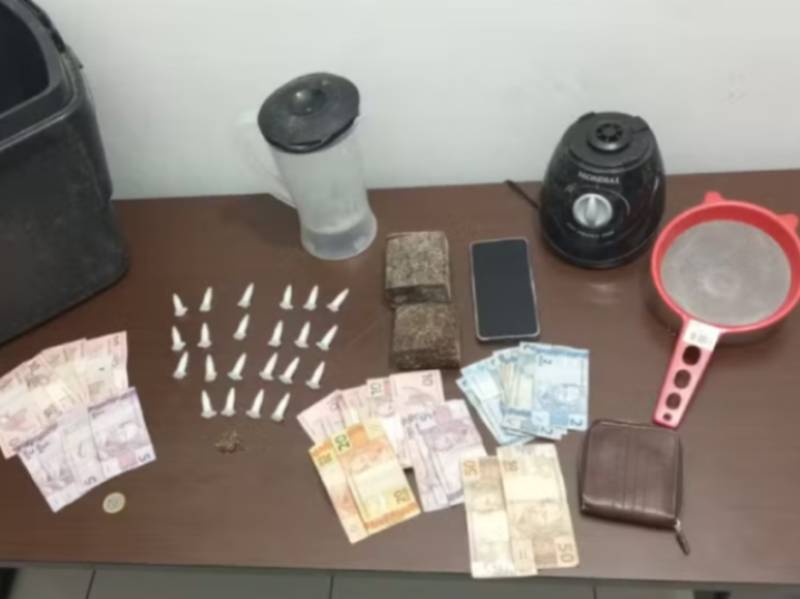 Dupla é presa suspeita de tráfico de drogas após perseguição policial em Tupã