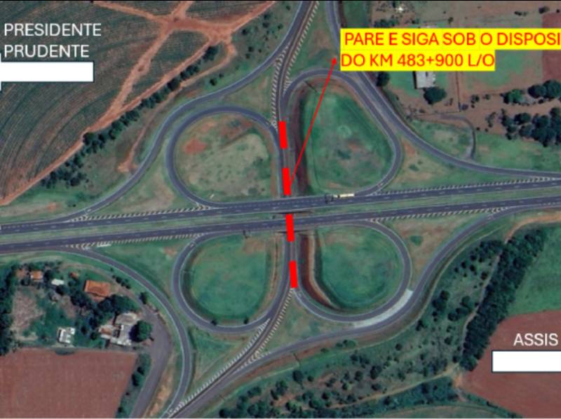Rodovia de acesso a Paraguaçu terá Pare e Siga por sete dias