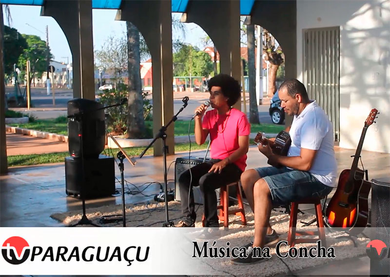 Tarde musical na Concha Acústica de Paraguaçu é sucesso