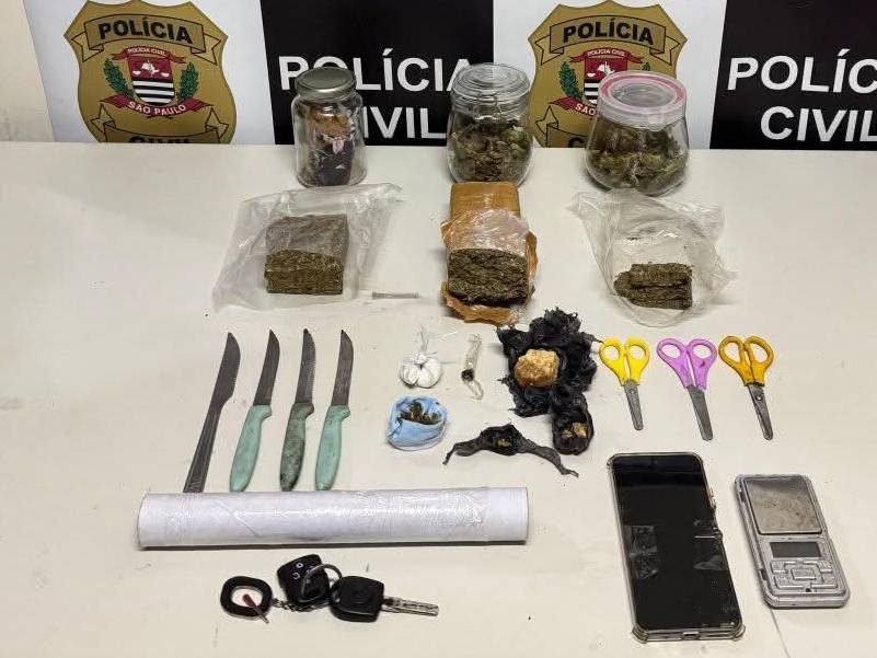 Homem é preso por tráfico de drogas em Presidente Prudente