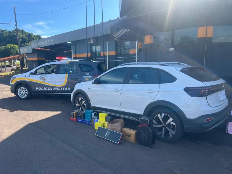 Polícia Rodoviária prende casal por descaminho em rodovia de Ourinhos