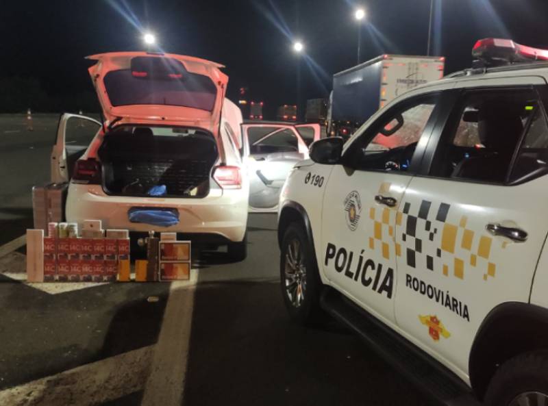Tático Ostensivo Rodoviário prende criminoso por descaminho em rodovia de Santa Cruz do Rio Pardo