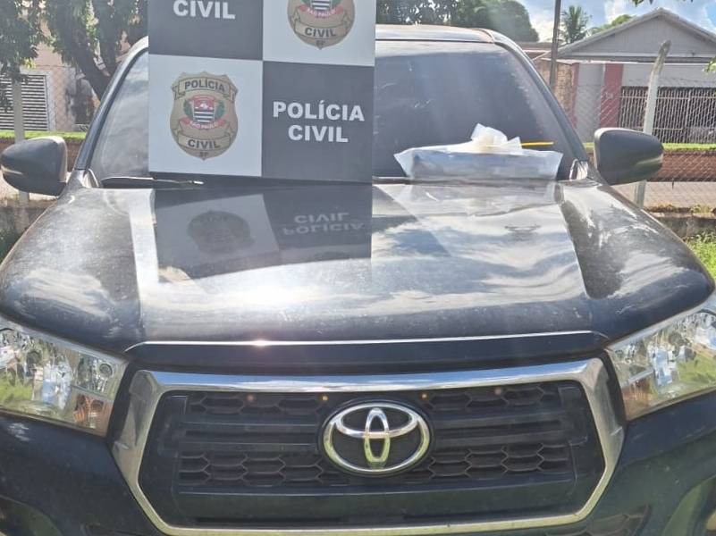 Caminhonete furtada em Londrina; é localizada em Sandovalina após suspeita de irregularidade