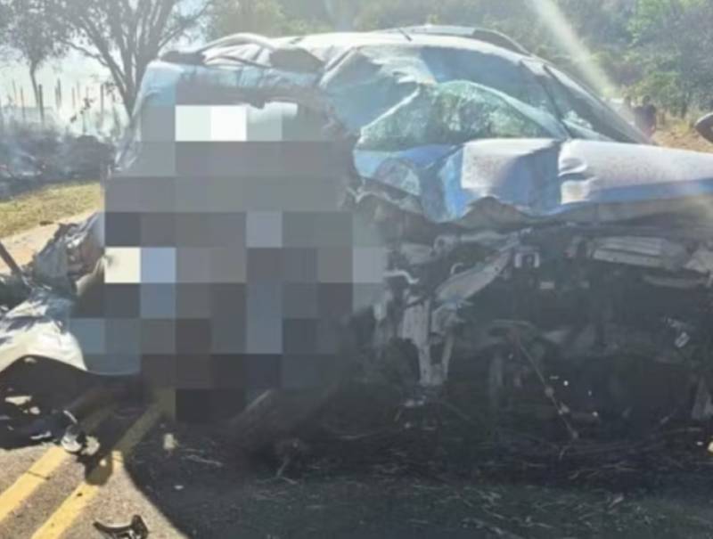 Mãe e filha morrem em acidente em estrada vicinal no interior de SP