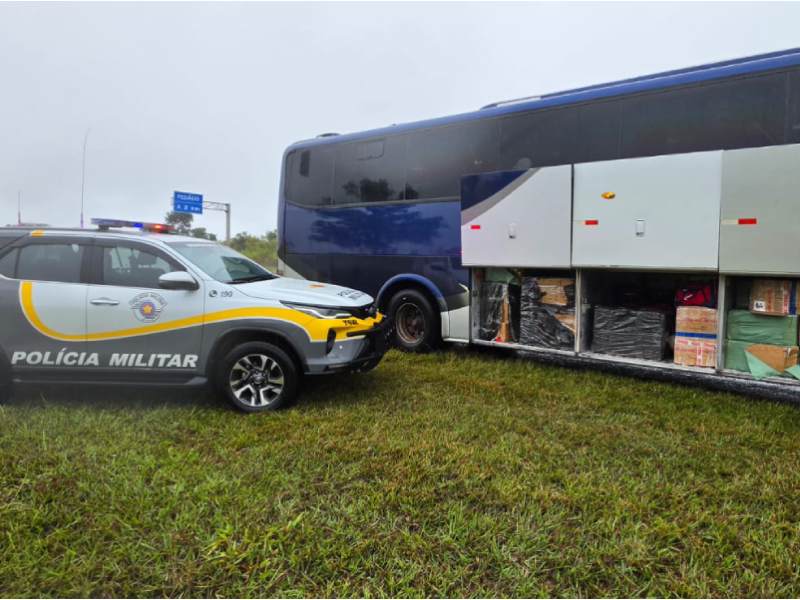Polícia apreende R$ 1,5 milhão em mercadorias de contrabando e descaminho em Santa Cruz do Rio Pardo
