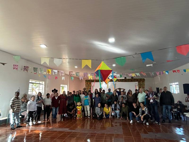 Arraiá do CAPS I de Paraguaçu Paulista celebra cultura popular e fortalece vínculos comunitários