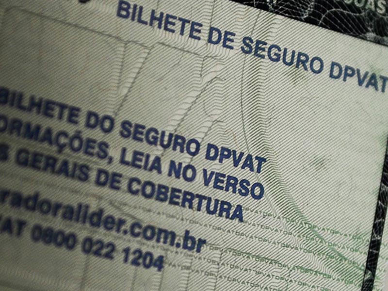 Motorista não pagará DPVAT pelo segundo ano seguido