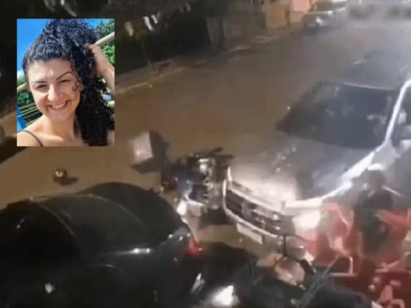 Morre mulher atropelada com o filho por motorista bêbado que invadiu calçada de bar em Promissão