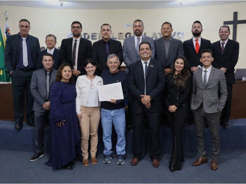 Câmara parabeniza Reginaldo Galhardo por homenagem recebida durante a Teia Regional de Cultura Viva
