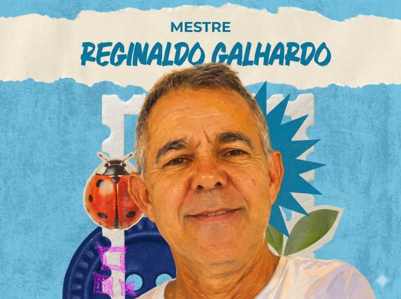Reginaldo Galhardo será homenageado pelo Coletivo MARACAPONTO na 1ª Teia Regional de Cultura Viva