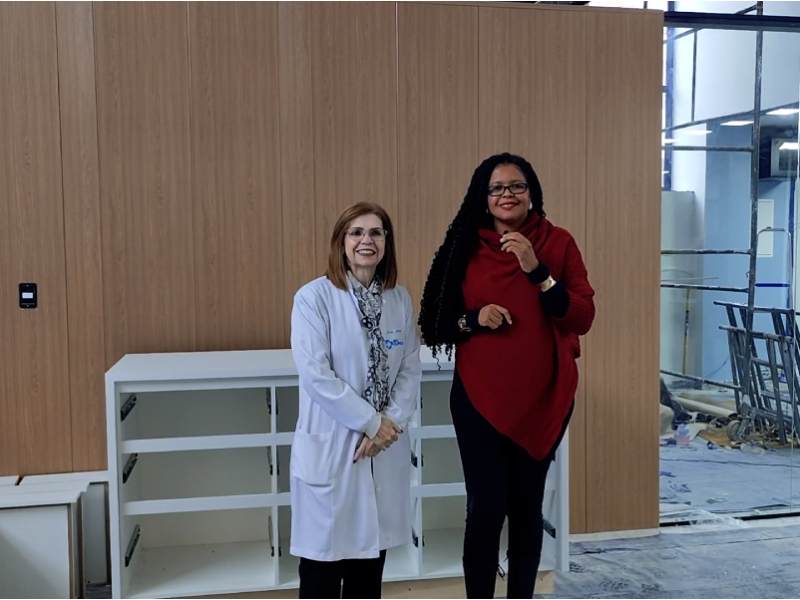 Mais amplo e moderno: seguem a todo o vapor as obras de ampliação do Laboratório Bioquímico