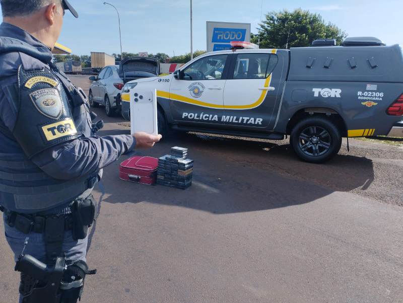 Polícia Rodoviária apreende carga de iPhones avaliada em R$600 mil em rodovia de Palmital